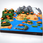 Geographical Terms 3D Model